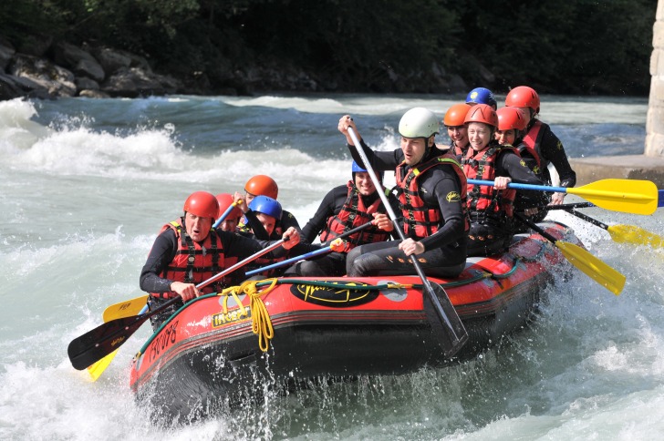 Whitewater rafting