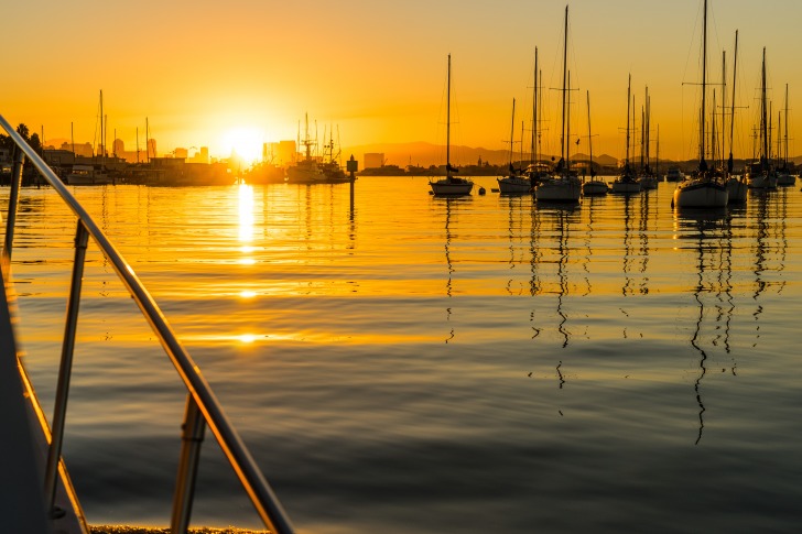 Sunset in San Diego