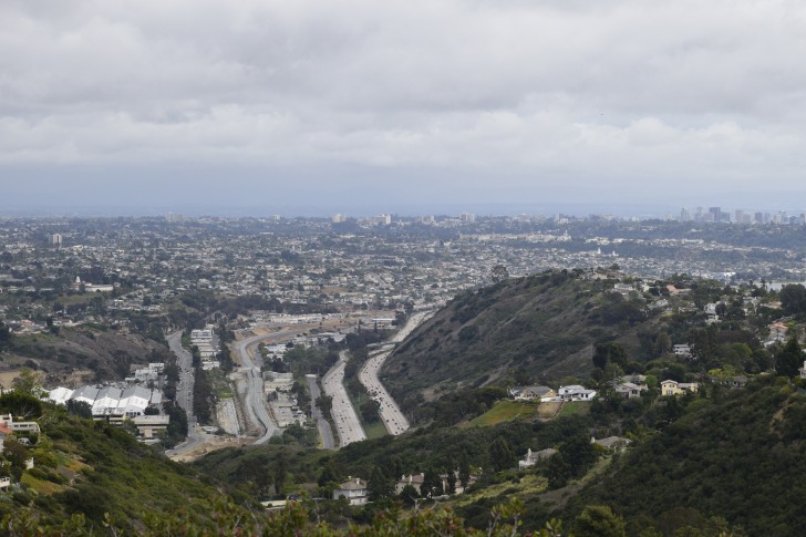 The view of San Diego