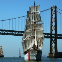 A ship in San Francisco