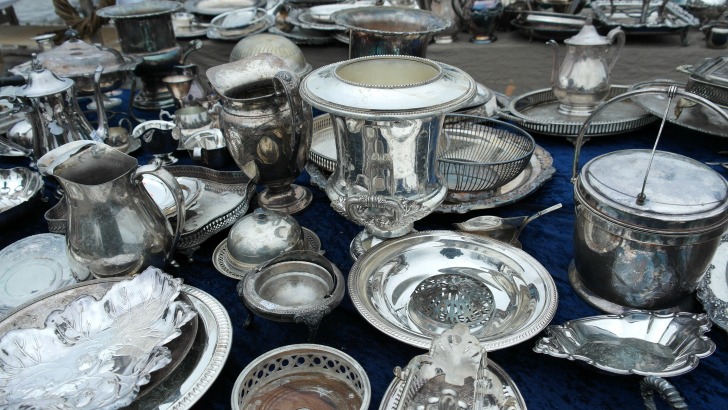 Flea market silverware
