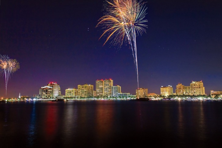 SunFest fireworks