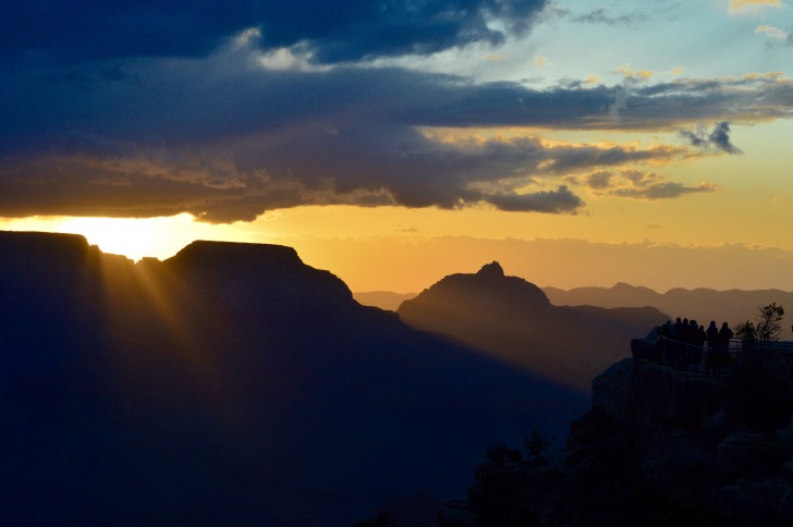 Sunrise over the Grand Canyon