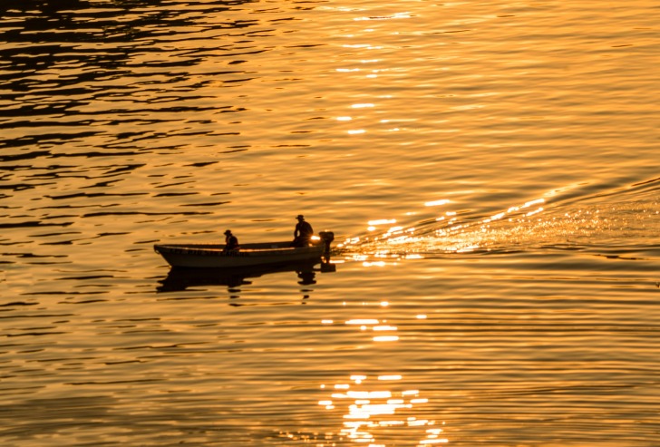 A fishing boat