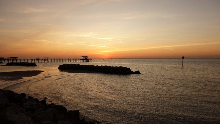 Sunset at Tampa Bay