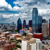 Texas Dallas city view
