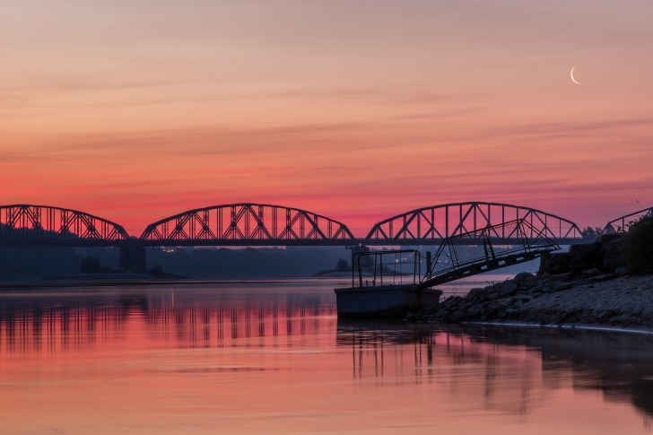 A view of the Vistula River