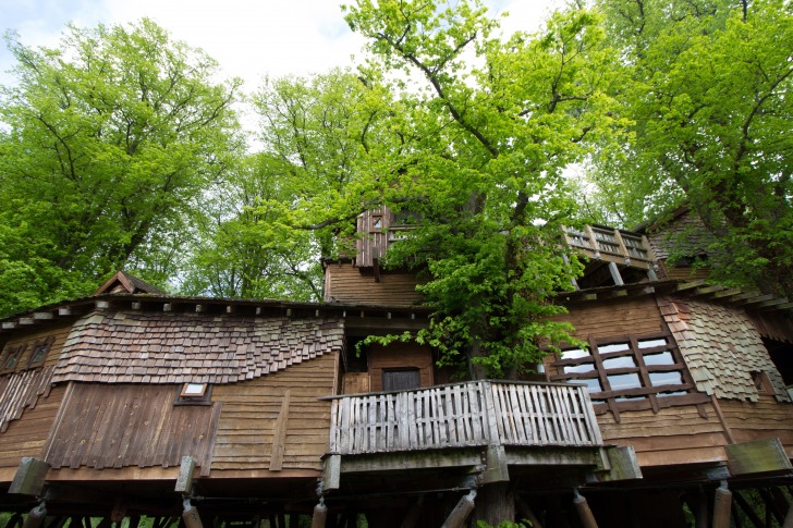 Huge treehouse