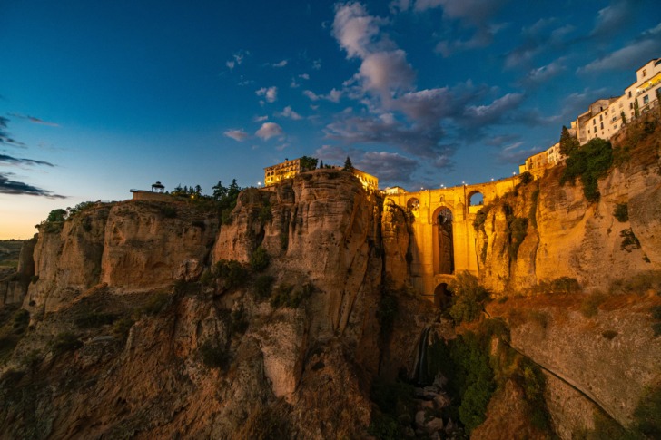 El Tajo gorge in Ronda, Spain