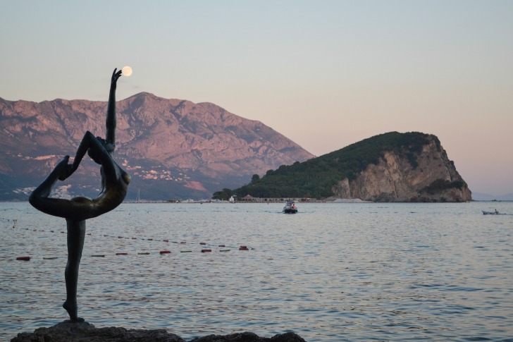 A view of the sea from Budva